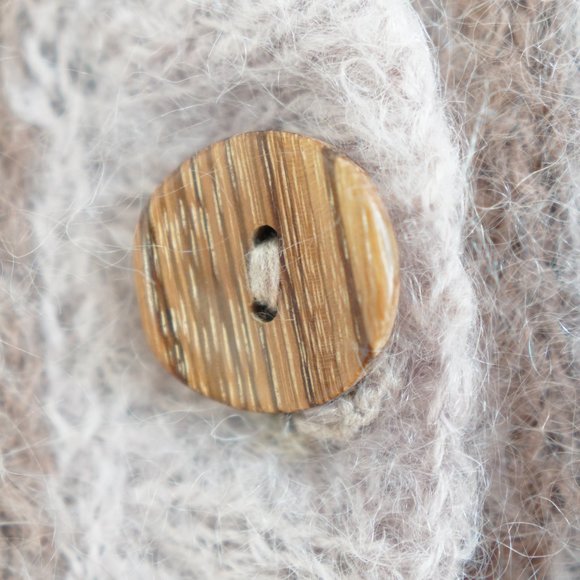 Vintage Hand Knit Cardigan - Picture 5 of 7